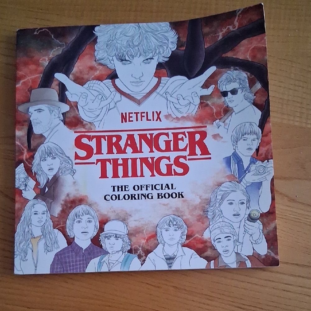 Stranger Things Official Coloring Book